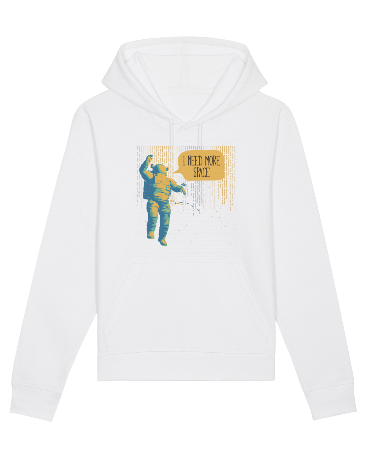 Hanorac Unisex Drummer White