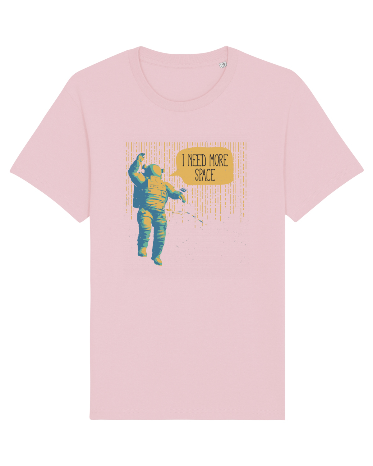 Tricou mânecă scurtă Unisex Rocker Cotton Pink