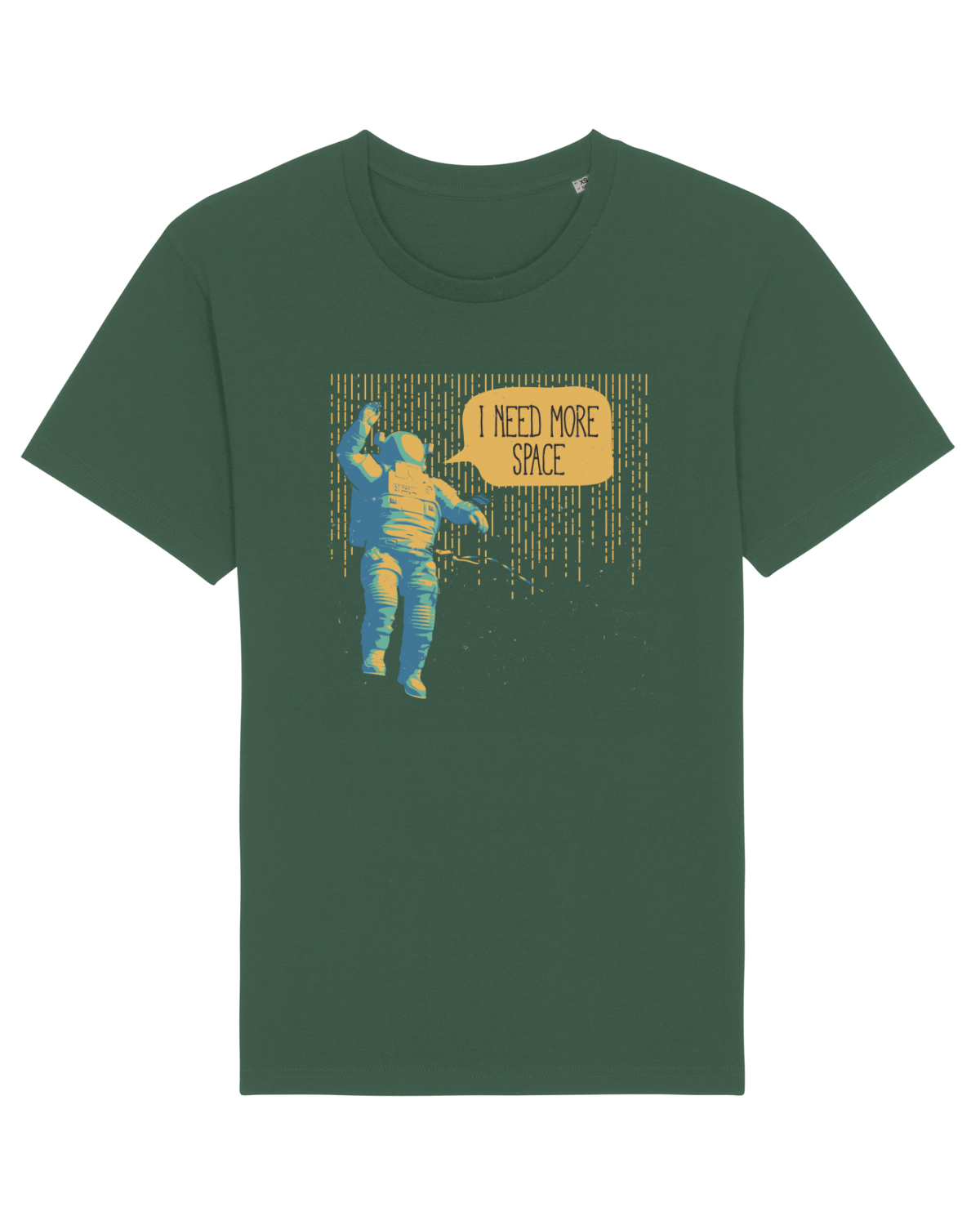 Tricou mânecă scurtă Unisex Rocker Bottle Green
