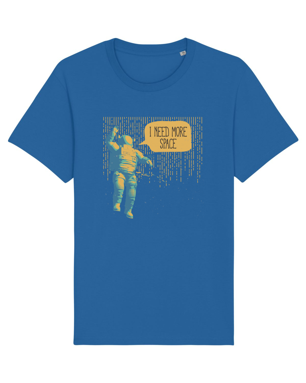 Tricou mânecă scurtă Unisex Rocker Royal Blue