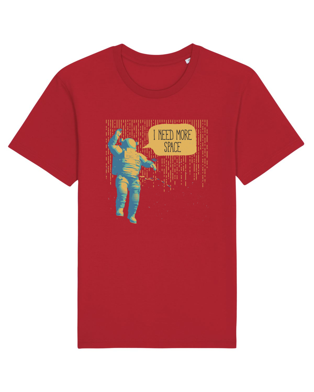 Tricou mânecă scurtă Unisex Rocker Red