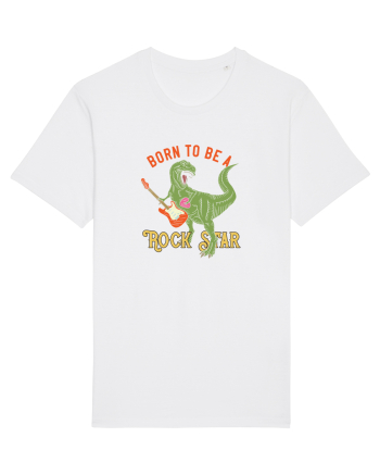 Born to be a Rock Star Trex White