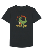 Born to be a Rock Star Trex Tricou mânecă scurtă guler larg Bărbat Skater