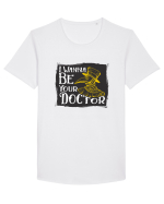 I Wanna Be Your Doctor Tricou mânecă scurtă guler larg Bărbat Skater