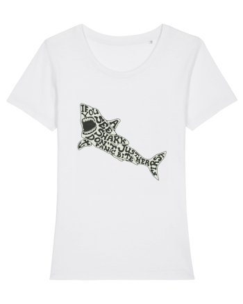 If You See A Shark Don't Panic White