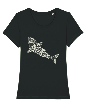 If You See A Shark Don't Panic Black
