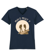 Pentru cupluri - Mai e mult? Tricou mânecă scurtă guler V Bărbat Presenter