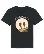 Pentru cupluri - Mai e mult? Tricou mânecă scurtă Unisex Rocker