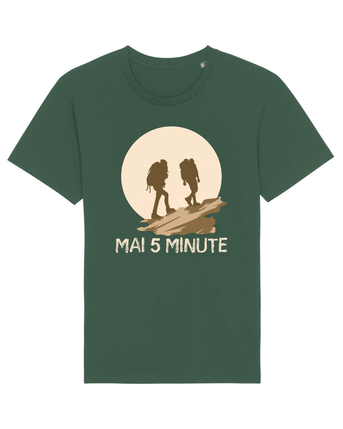Tricou mânecă scurtă Unisex Rocker Bottle Green