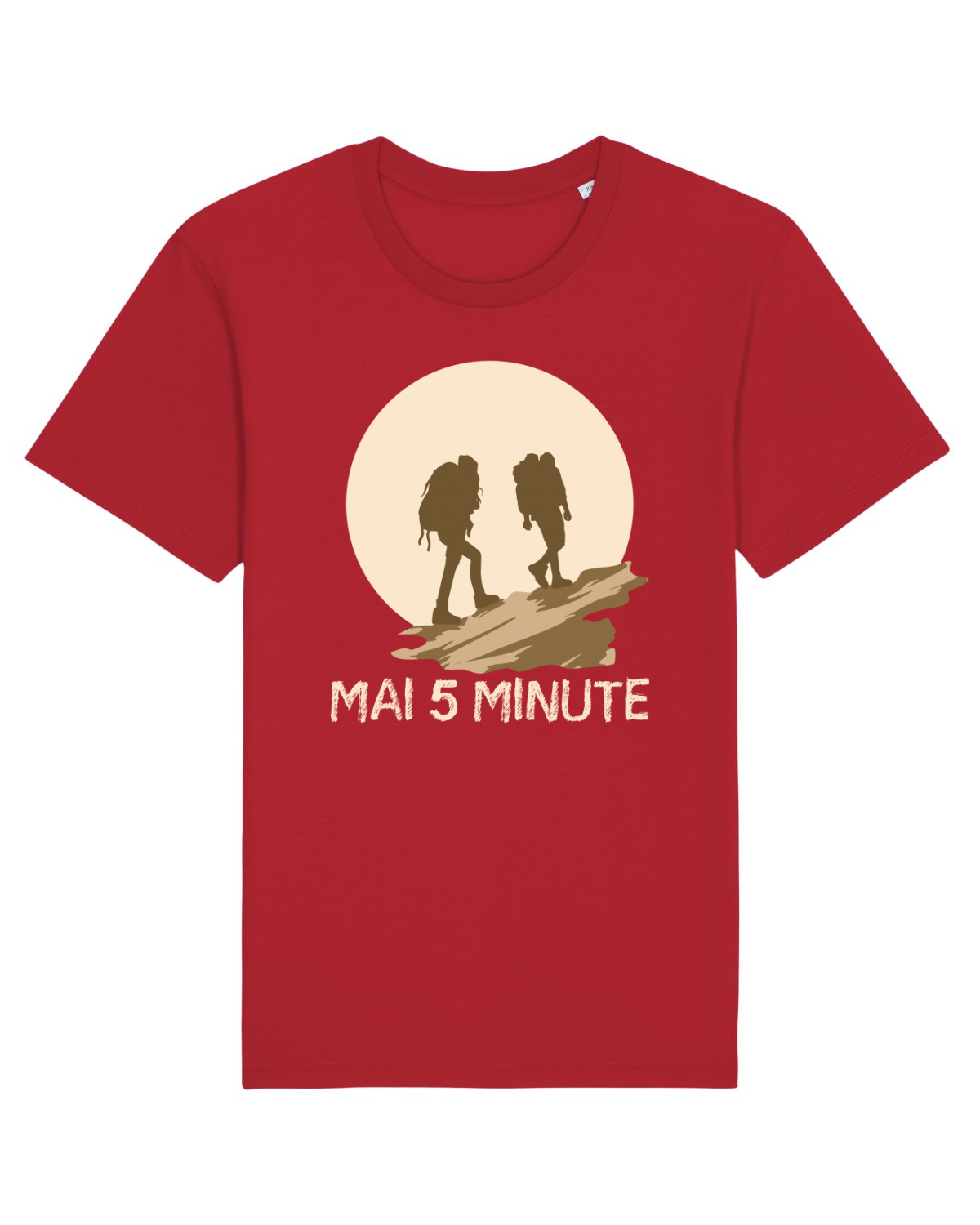 Tricou mânecă scurtă Unisex Rocker Red