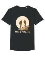 Pentru cupluri - Mai 5 minute Tricou mânecă scurtă guler larg Bărbat Skater