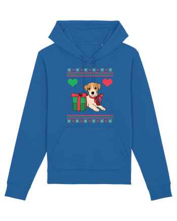 În stil ugly sweater - Cadou cu catel dragut Royal Blue