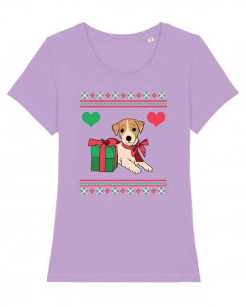 În stil ugly sweater - Cadou cu catel dragut Lavender Dawn