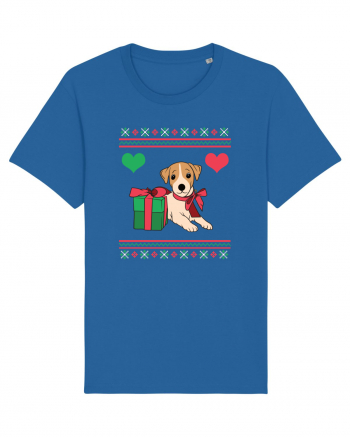 În stil ugly sweater - Cadou cu catel dragut Royal Blue