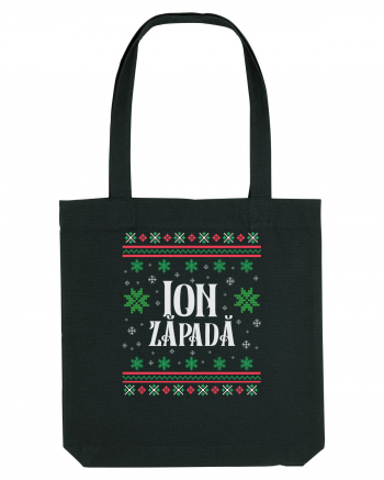 În stil ugly sweater - Ion Zăpadă Black