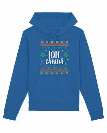 În stil ugly sweater - Ion Zăpadă Royal Blue