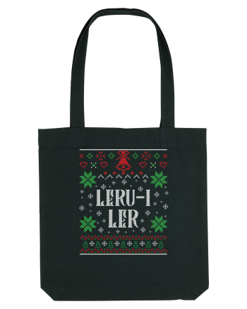 În stil ugly sweater - Leru-i ler Black