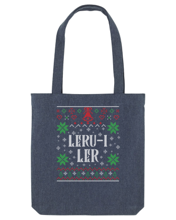 În stil ugly sweater - Leru-i ler Midnight Blue