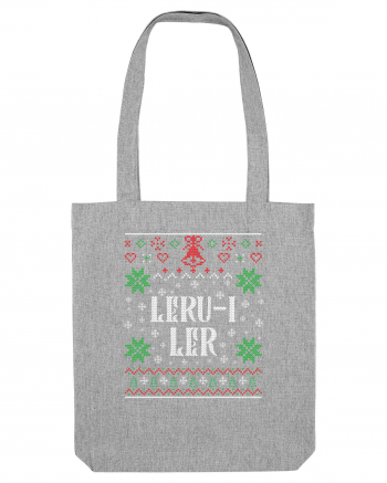 În stil ugly sweater - Leru-i ler Heather Grey