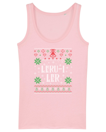 În stil ugly sweater - Leru-i ler Cotton Pink