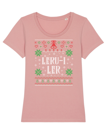 În stil ugly sweater - Leru-i ler Canyon Pink