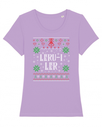 În stil ugly sweater - Leru-i ler Lavender Dawn