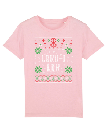 În stil ugly sweater - Leru-i ler Cotton Pink