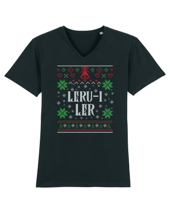 În stil ugly sweater - Leru-i ler Black