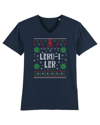 În stil ugly sweater - Leru-i ler French Navy