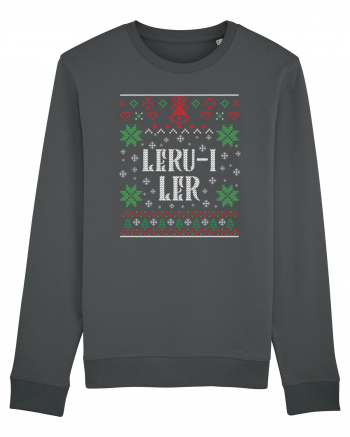 În stil ugly sweater - Leru-i ler Anthracite