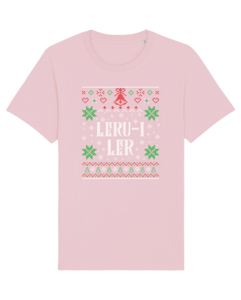 În stil ugly sweater - Leru-i ler Cotton Pink
