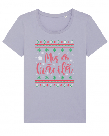 În stil ugly sweater - Moș Crăcilă Lavender