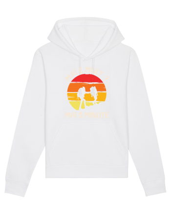 Mai e mult, mai 5 minute - retro sunset White