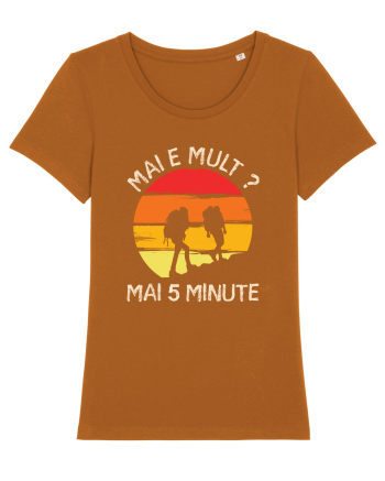 Mai e mult, mai 5 minute - retro sunset Roasted Orange