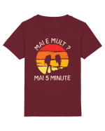 Mai e mult, mai 5 minute - retro sunset Tricou mânecă scurtă  Copii Mini Creator
