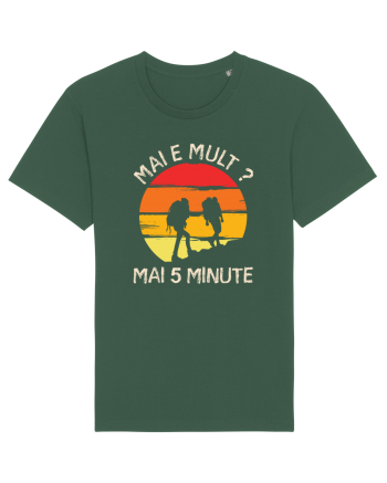 Mai e mult, mai 5 minute - retro sunset Bottle Green