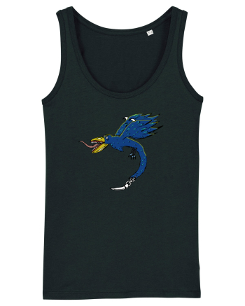 MUTANT DRAGON BIRD BLUE Black