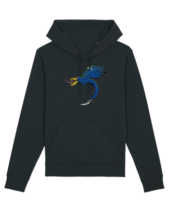 MUTANT DRAGON BIRD BLUE Black