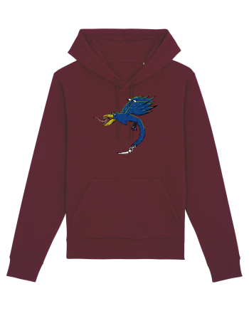 MUTANT DRAGON BIRD BLUE Burgundy