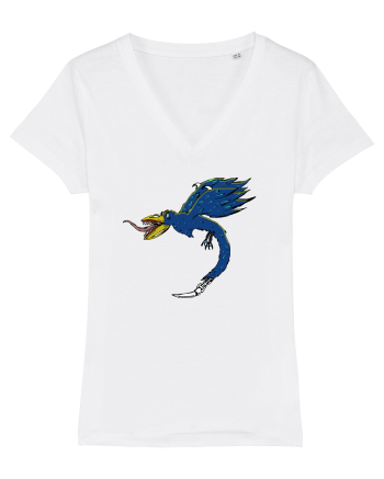 MUTANT DRAGON BIRD BLUE White