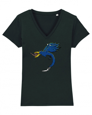 MUTANT DRAGON BIRD BLUE Black