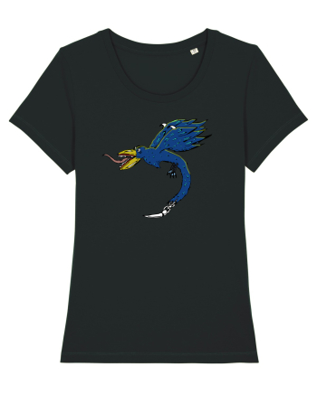 MUTANT DRAGON BIRD BLUE Black