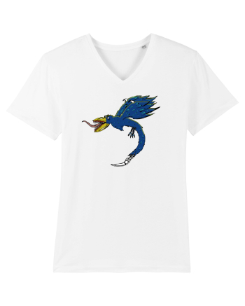 MUTANT DRAGON BIRD BLUE White