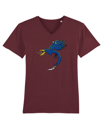 MUTANT DRAGON BIRD BLUE Burgundy