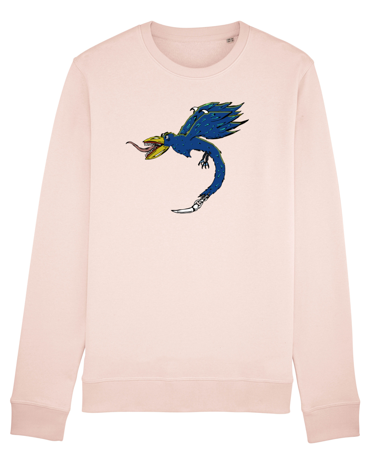 Bluză mânecă lungă Unisex Rise Candy Pink
