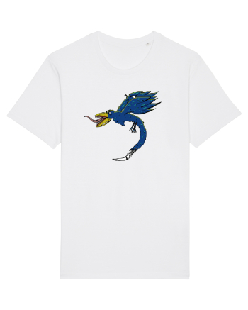 MUTANT DRAGON BIRD BLUE White
