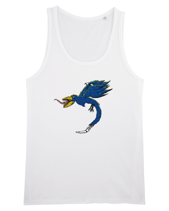 MUTANT DRAGON BIRD BLUE White
