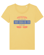 Ce NU spui Tricou mânecă scurtă guler larg fitted Damă Expresser