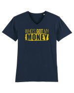 Who's got my money Tricou mânecă scurtă guler V Bărbat Presenter
