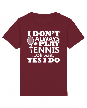 TENNIS Burgundy